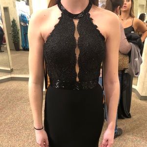 Sherri Hill Black Prom Dress